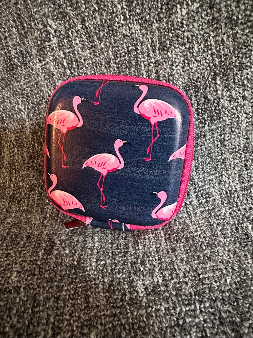 Tiny Sewing Kit • Stores in a pink flamingo zipper “box” • Brand new